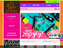 Tablet Screenshot of pandragon.com.pl